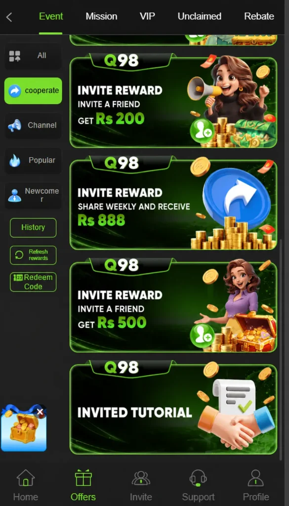 Q98 Game