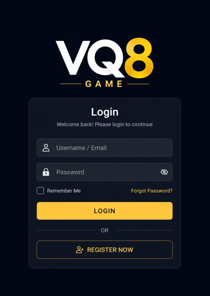 VQ8 Login