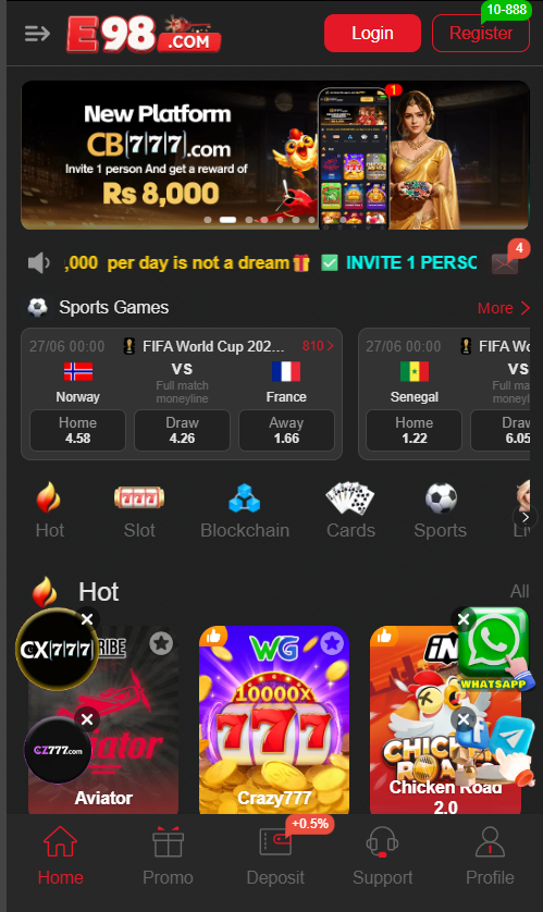E98 Game